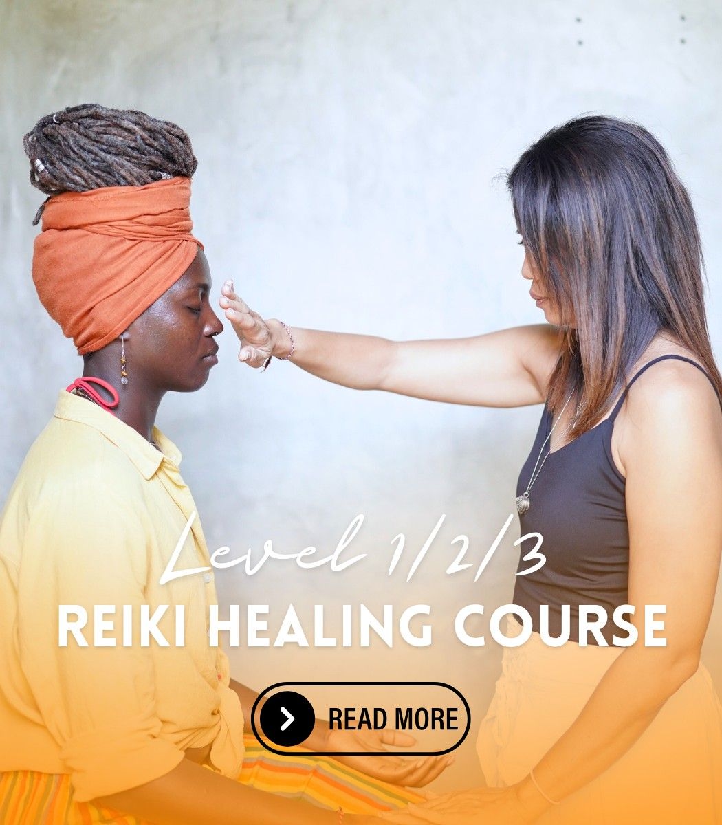 level 1 and 2 and 3 reiki healing course in Bali