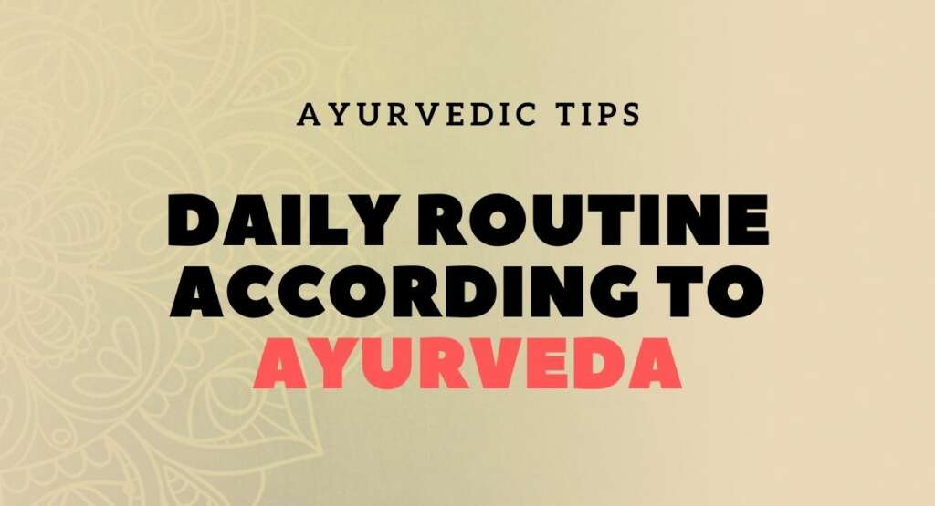 Daily Routine According to Ayurveda Bali Yoga School