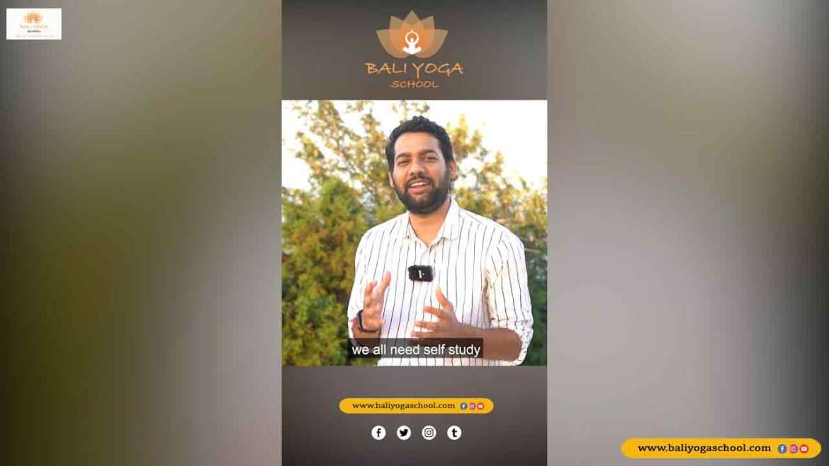 Self Study and Self Reflection By Yogi Himanshu Ji - Bali Yoga School