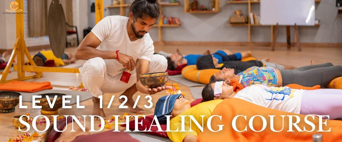Sound healing training course in Rishikesh India