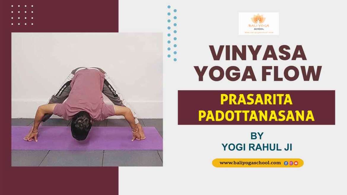 Vinyasa Yoga Flow Parasarita Padottanasana By Yogi Rahul Ji - Bali Yoga School