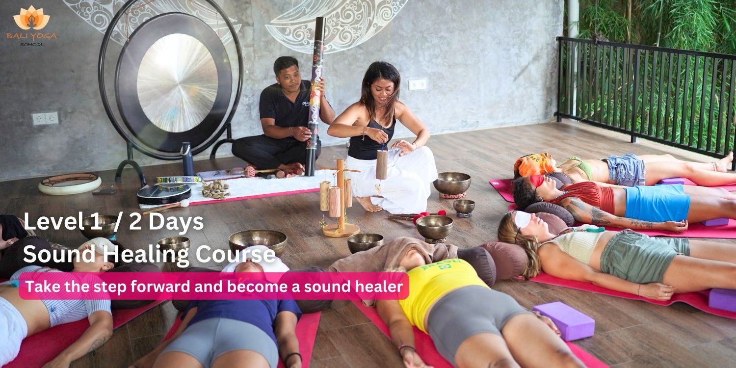 level 1 sound healing course in Bali