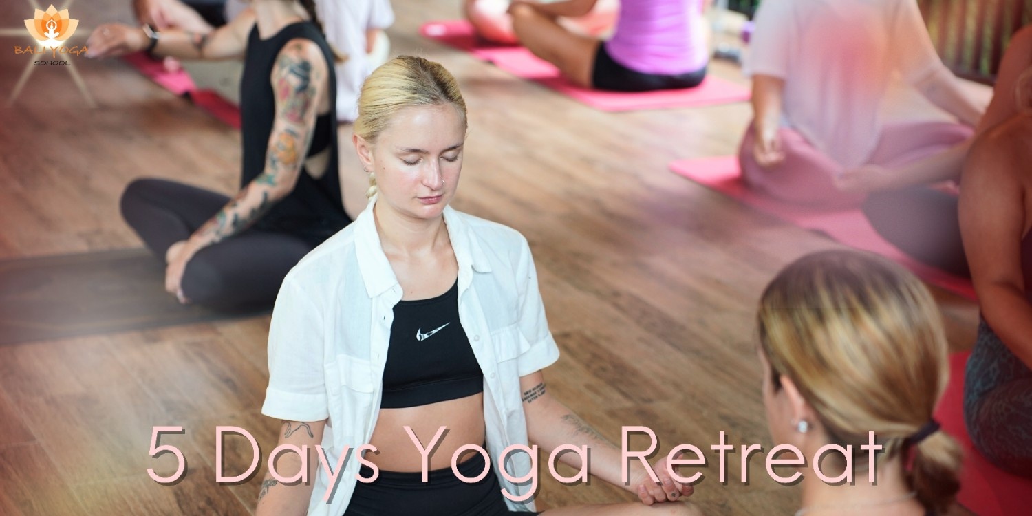 5 days yoga retreat in Bali