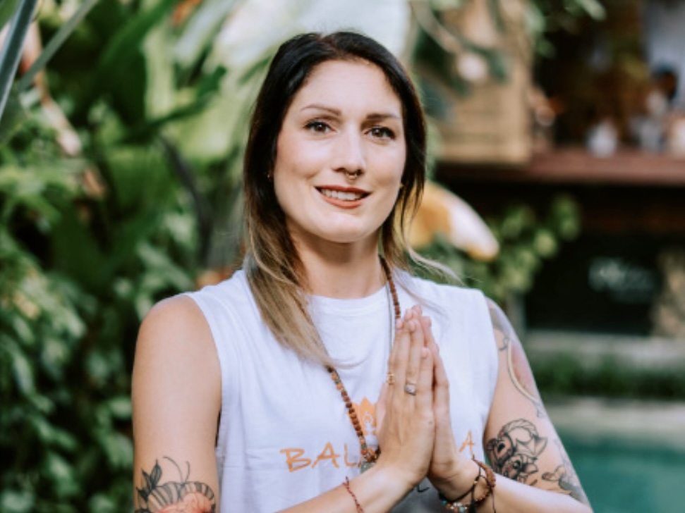 Chiara Chiara- teacher of the yin yoga teacher training in Bali