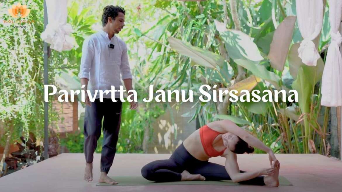 Parivrtta Janu Sirsasana - Bali Yoga School