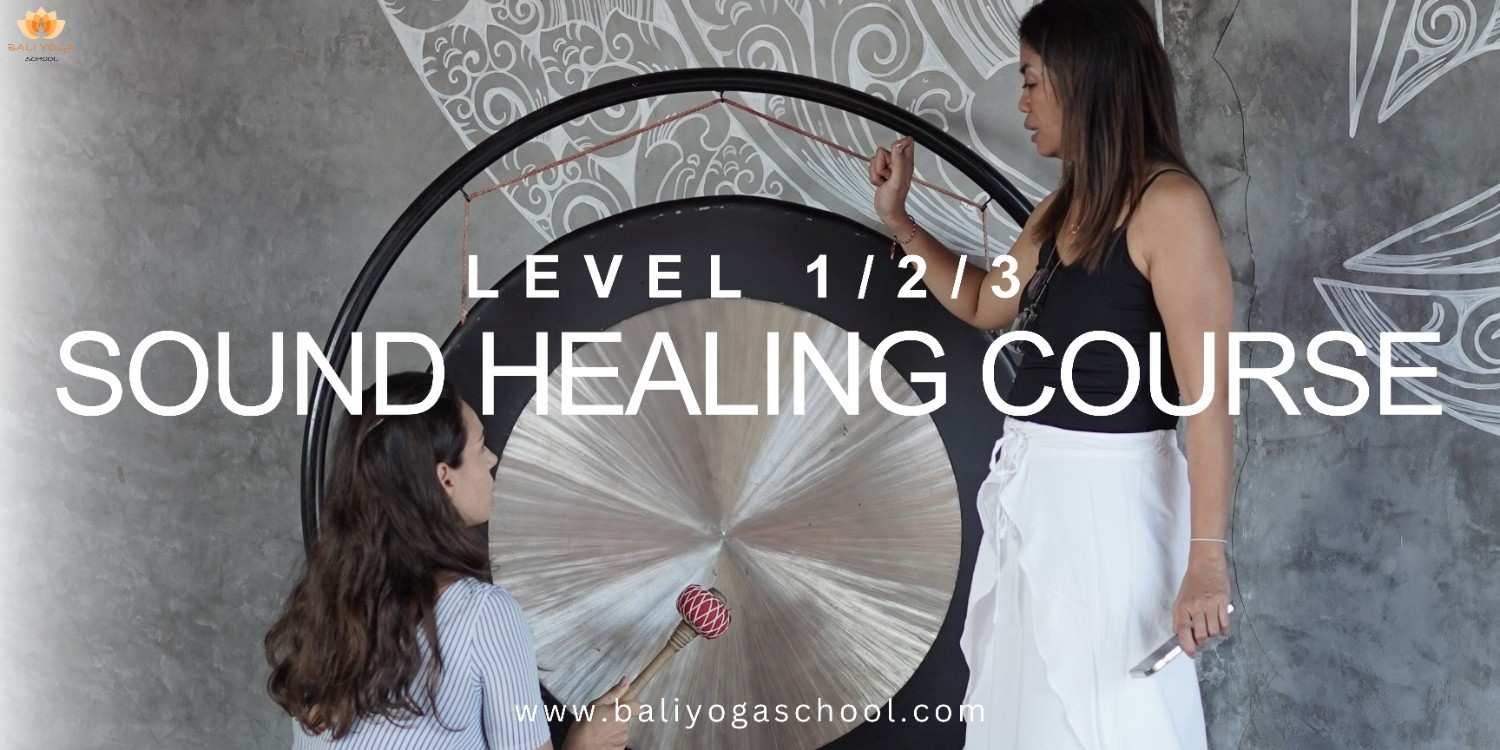 level 1 2 3 sound healing course in Bali