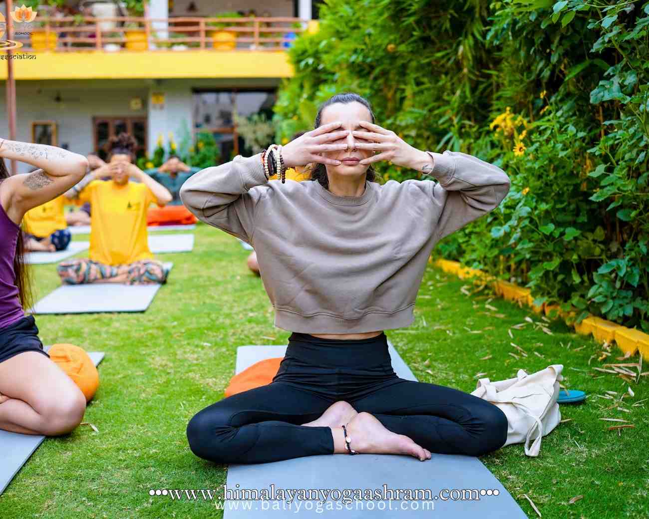 200 hour yoga teacher training in Rishikesh India - pranayama class 200 hour yoga teacher training in Rishikesh India - pranayama class