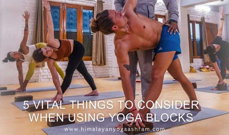 the importance to use yoga blocks