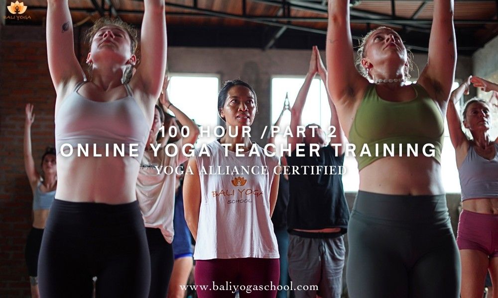 100 hour online yoga teacher training in Bali