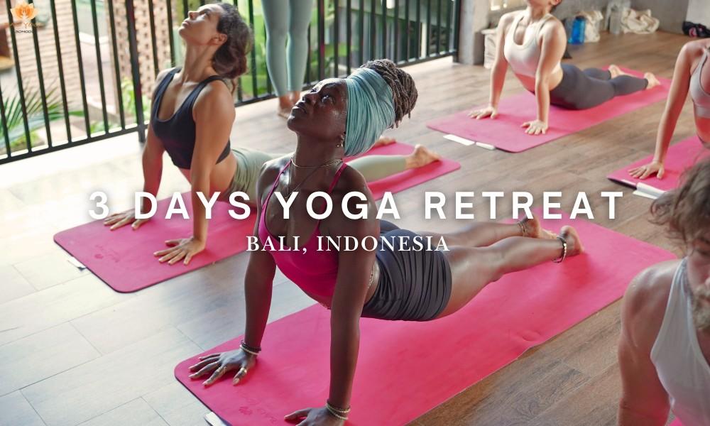 3 days yoga retreat in Bali | BYS