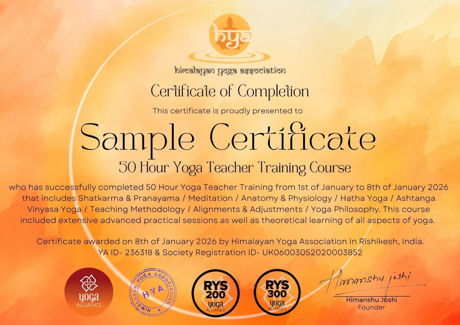 50-hour-yoga-teacher-training-rishikesh-hya-certificate