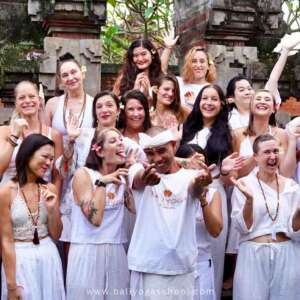 Bali Yoga School campus temple