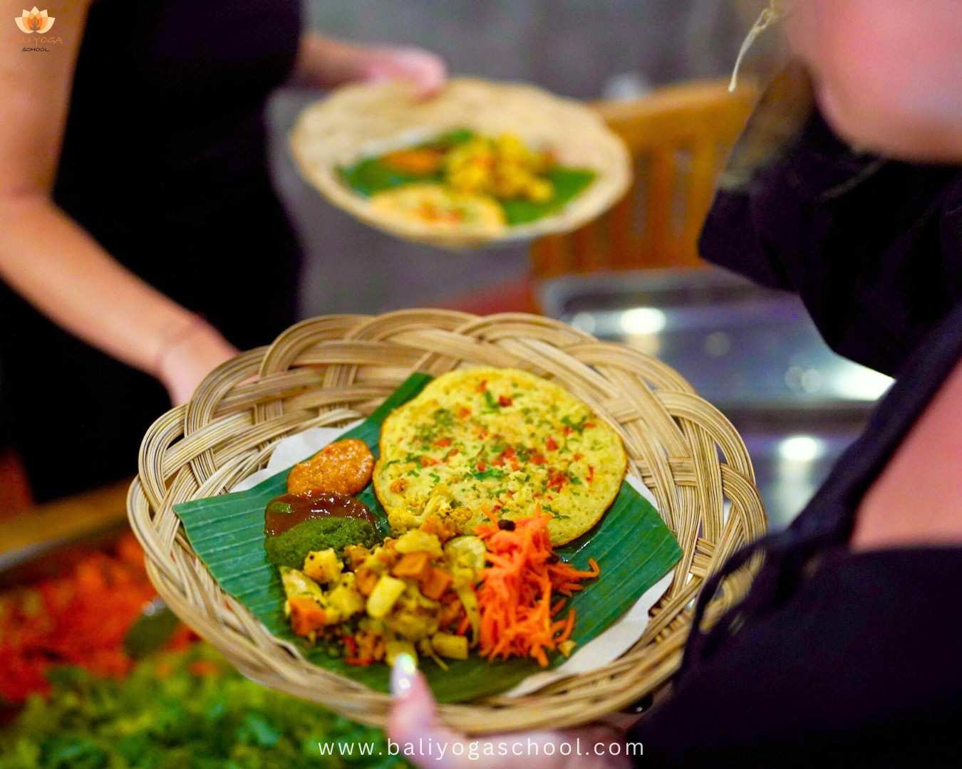 Bali Yoga School food photos