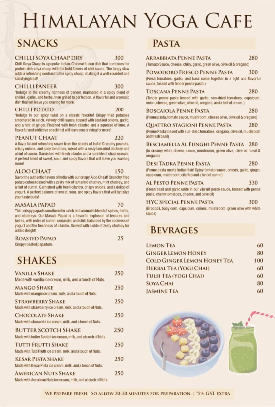 Himalayan Yoga Cafe Menu 7 Himalayan Yoga Cafe Menu 7