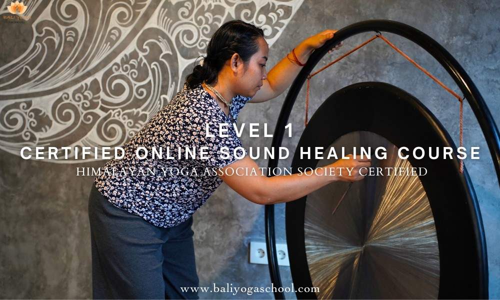 level 1 online sound healing course in Bali