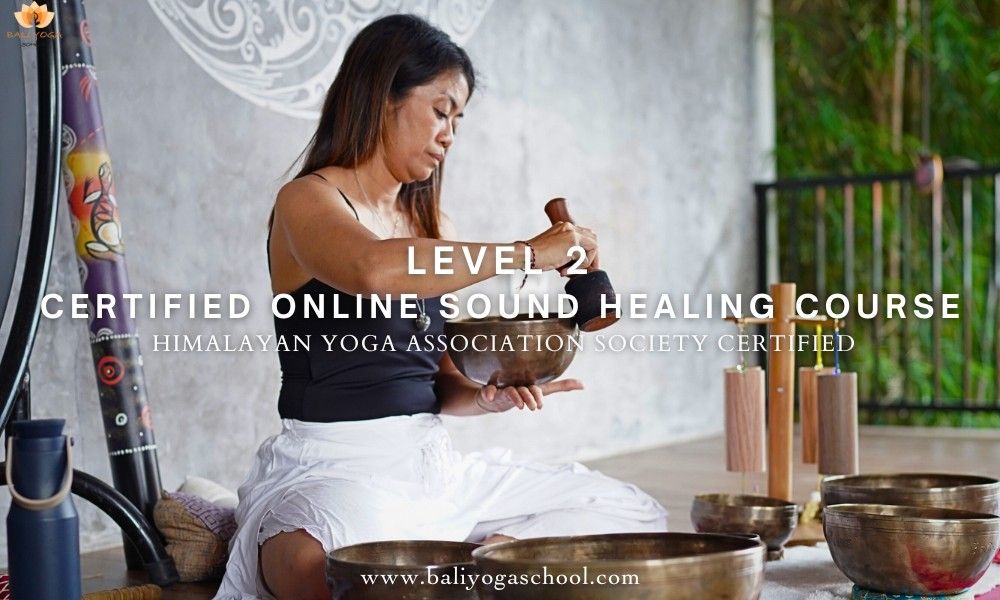 level 2 online sound healing course in Bali