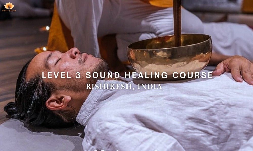 level 3 sound healing course in Rishikesh India