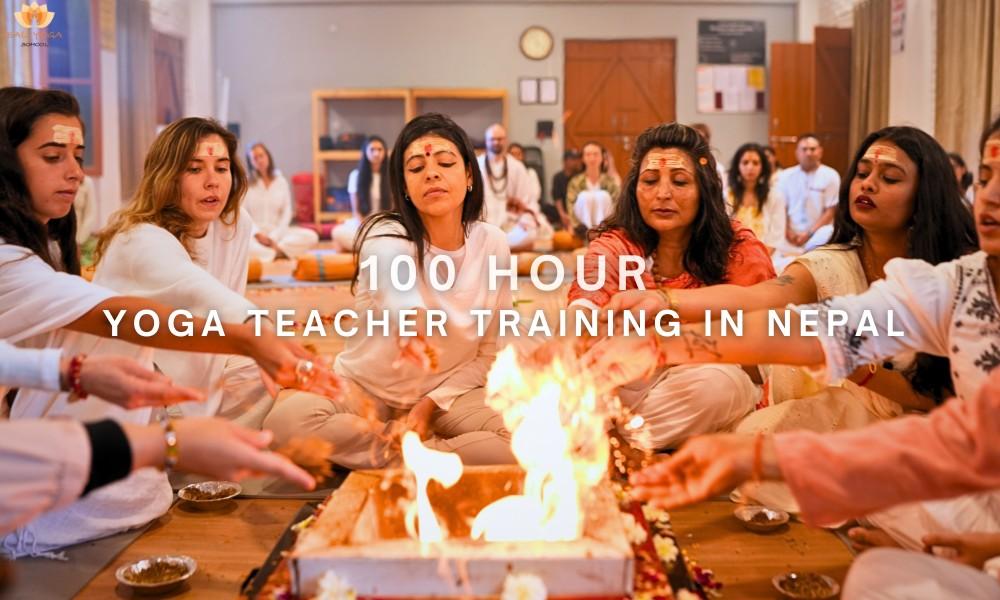 100 hour yoga teacher training in Nepal