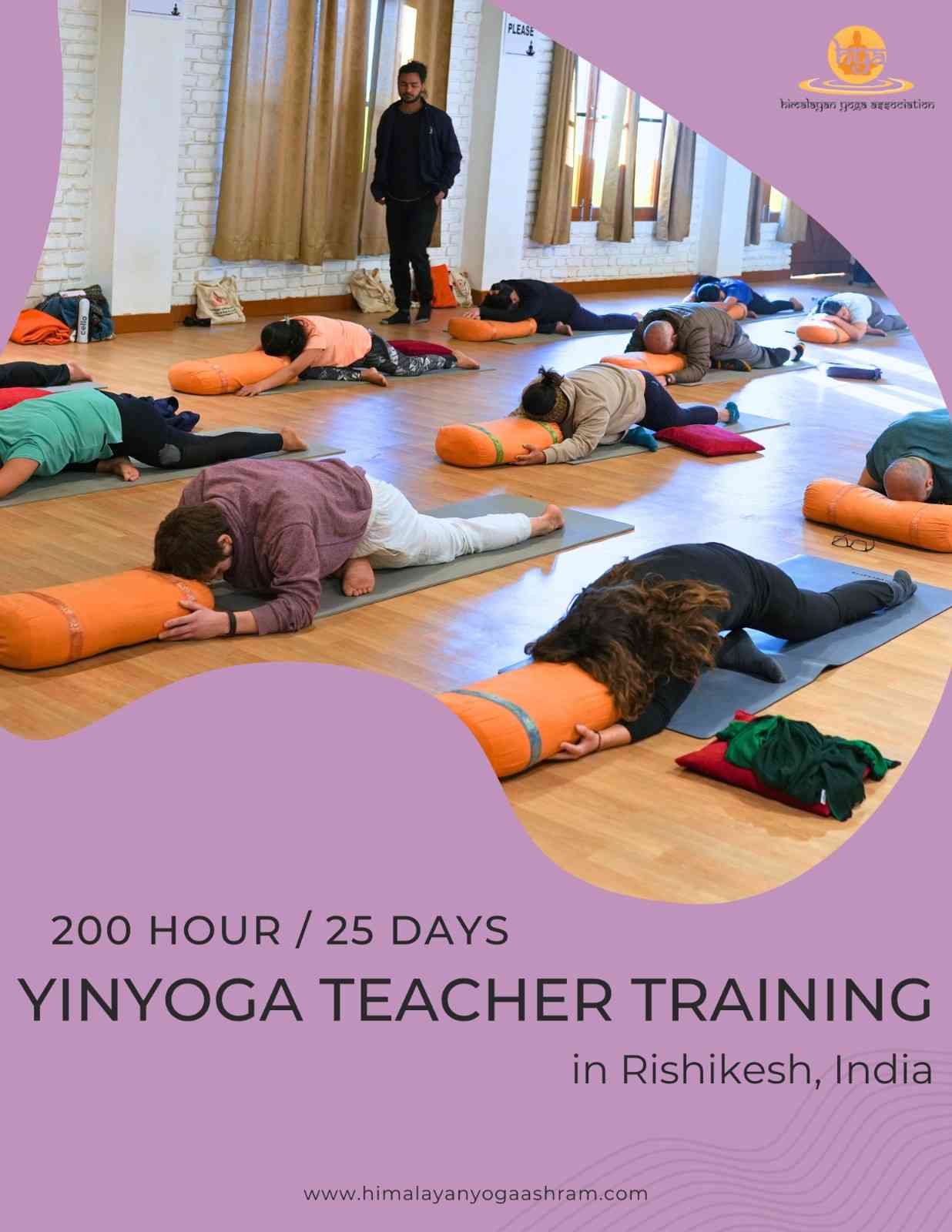 200 hour yin yoga teacher training in Rishikesh India HYA