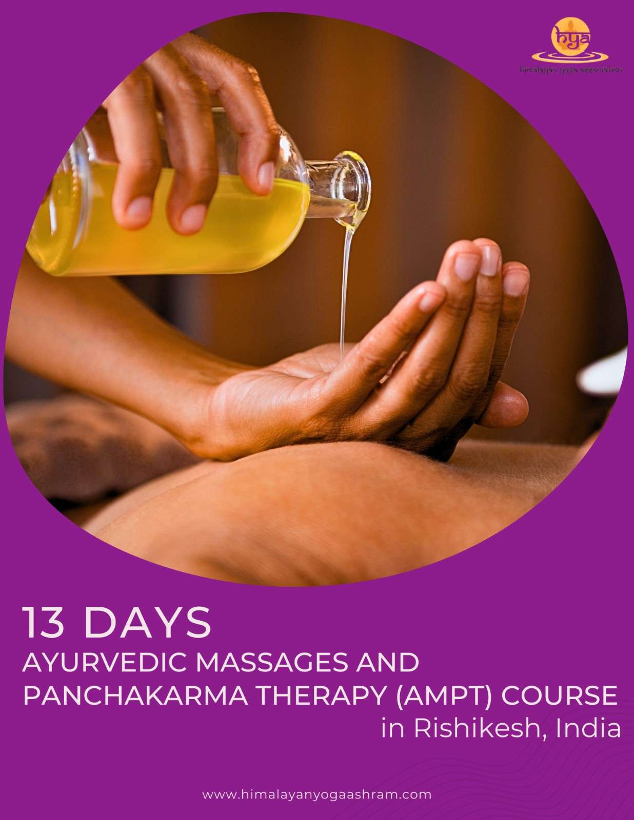 Ayurveda massages and panchakarma course in Rishikesh India