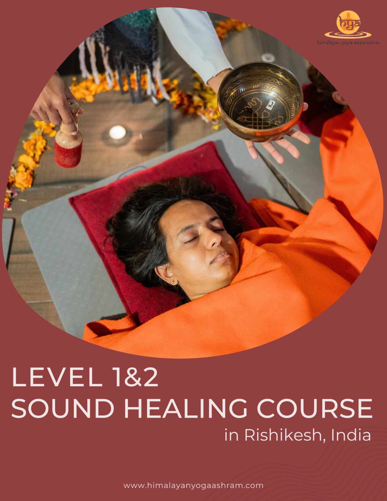 level 1&2 sound healing course in Rishikesh India HYA