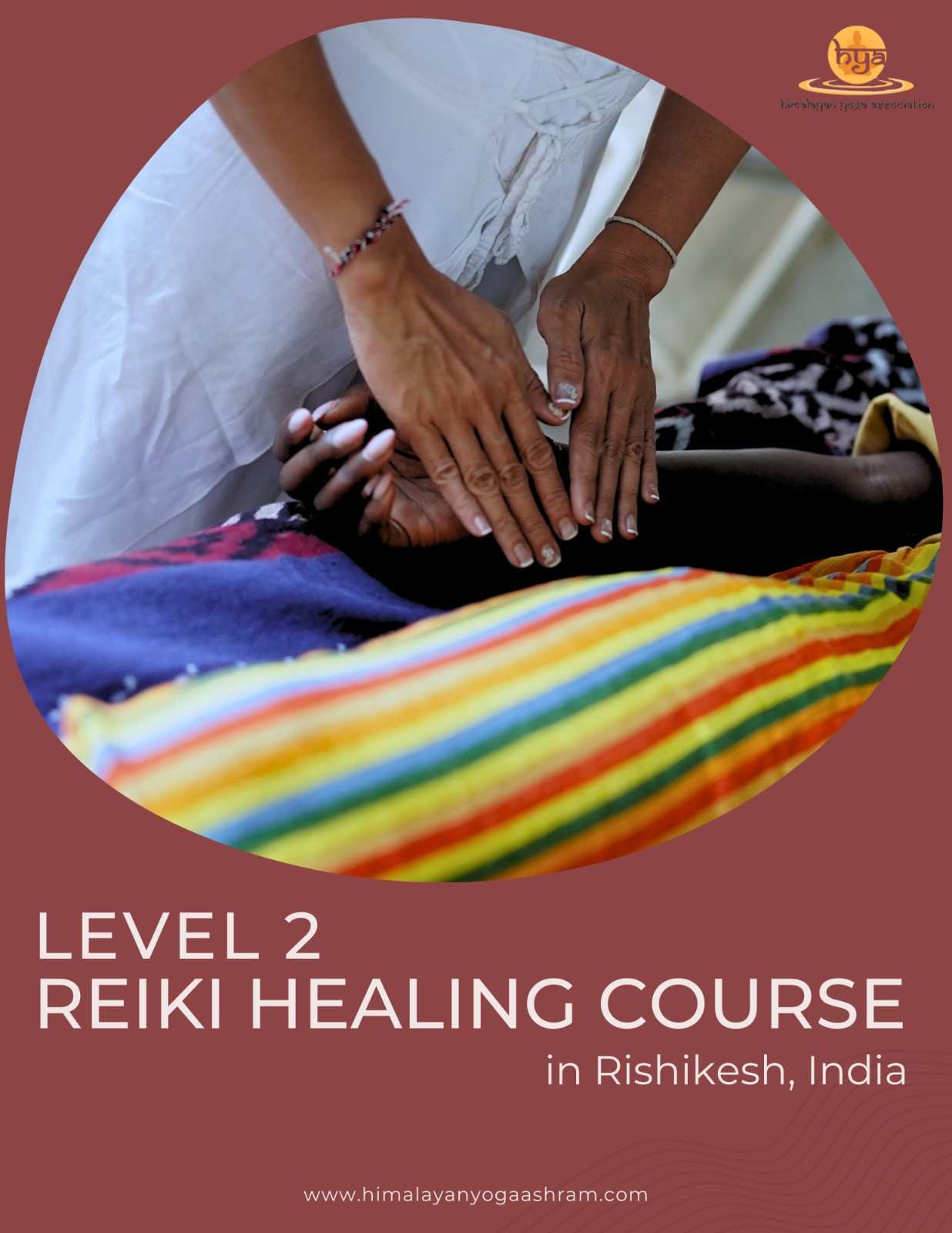 level 2 reiki healing course in Rishikesh India HYA