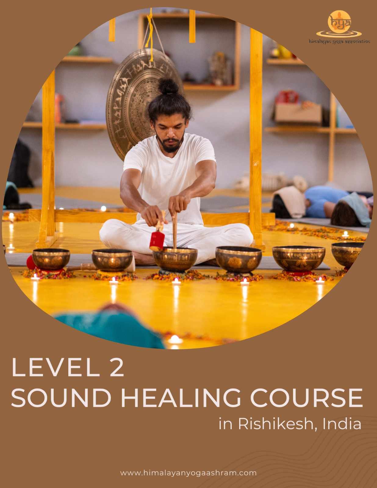 level 2 sound healing course in Rishikesh India HYA