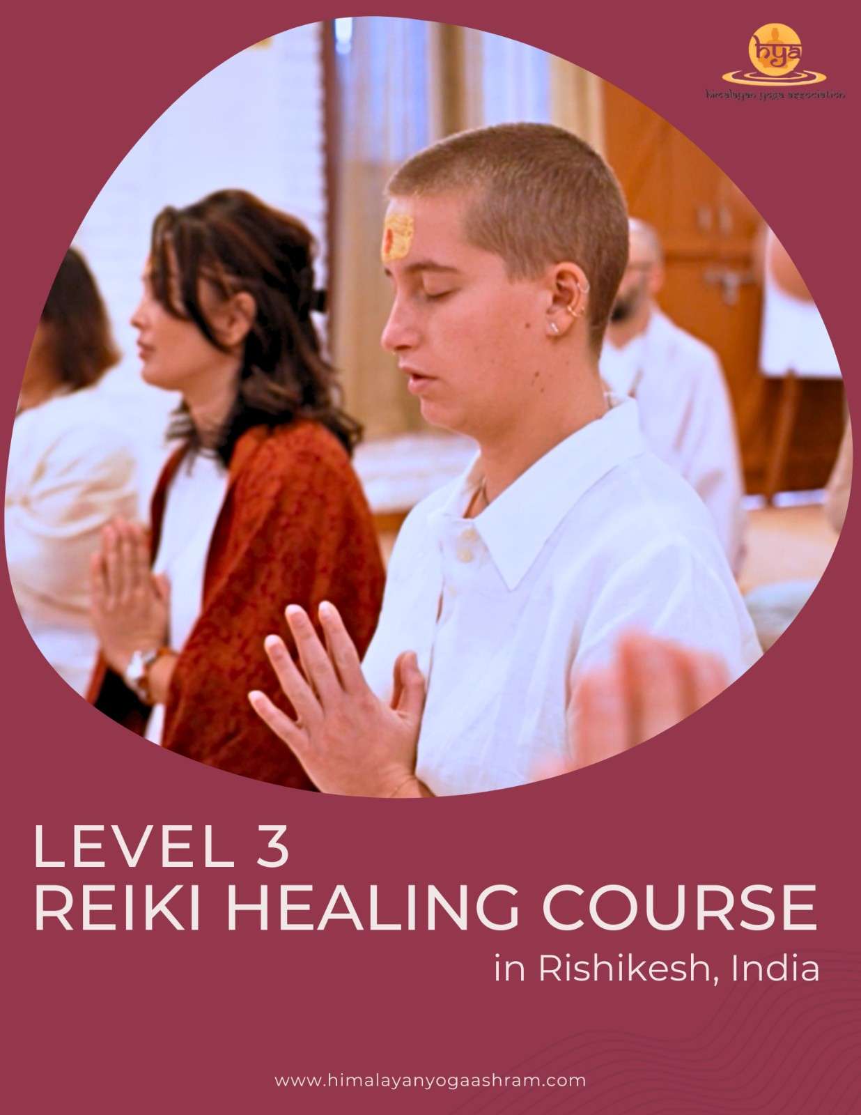 level 3 reiki healing course in Rishikesh India HYA