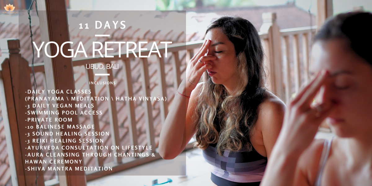 11 DAYS YOGA RETREAT IN UBUD