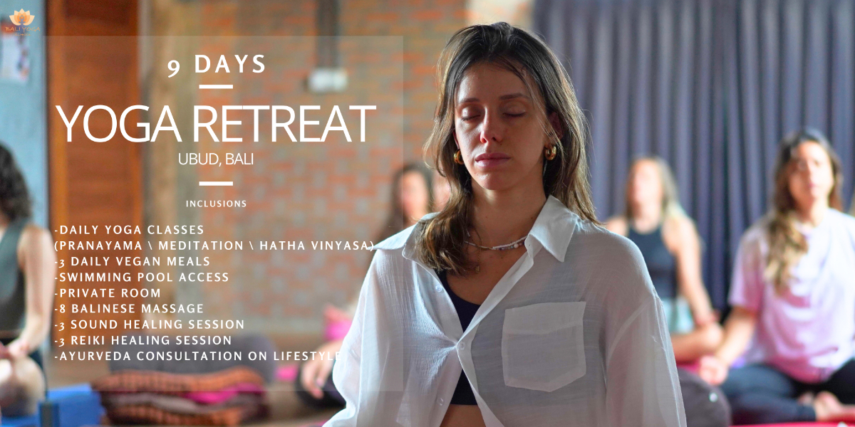 9 DAYS YOGA RETREAT IN UBUD