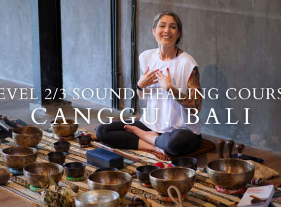 Level 2/3 Sound Healing Course in Canggu Bali | Bali Yoga School