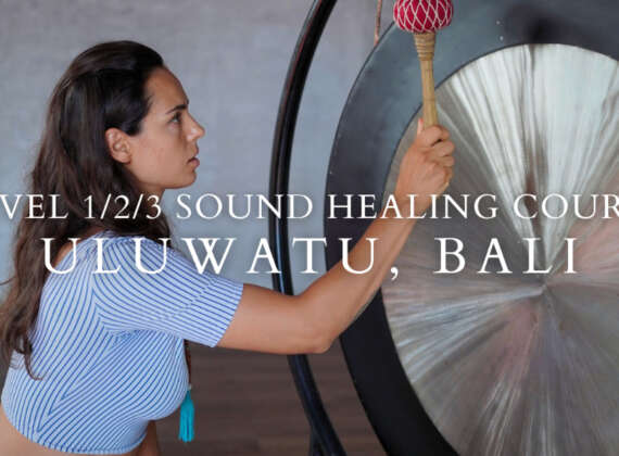 Level 1/2/3 Sound Healing Course in Uluwatu Bali