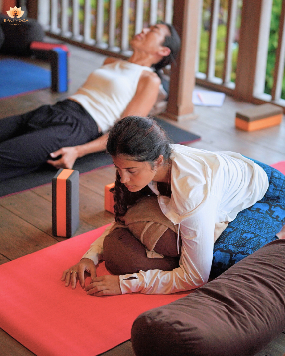 Prenatal yoga training class at Bali Yoga School Bali