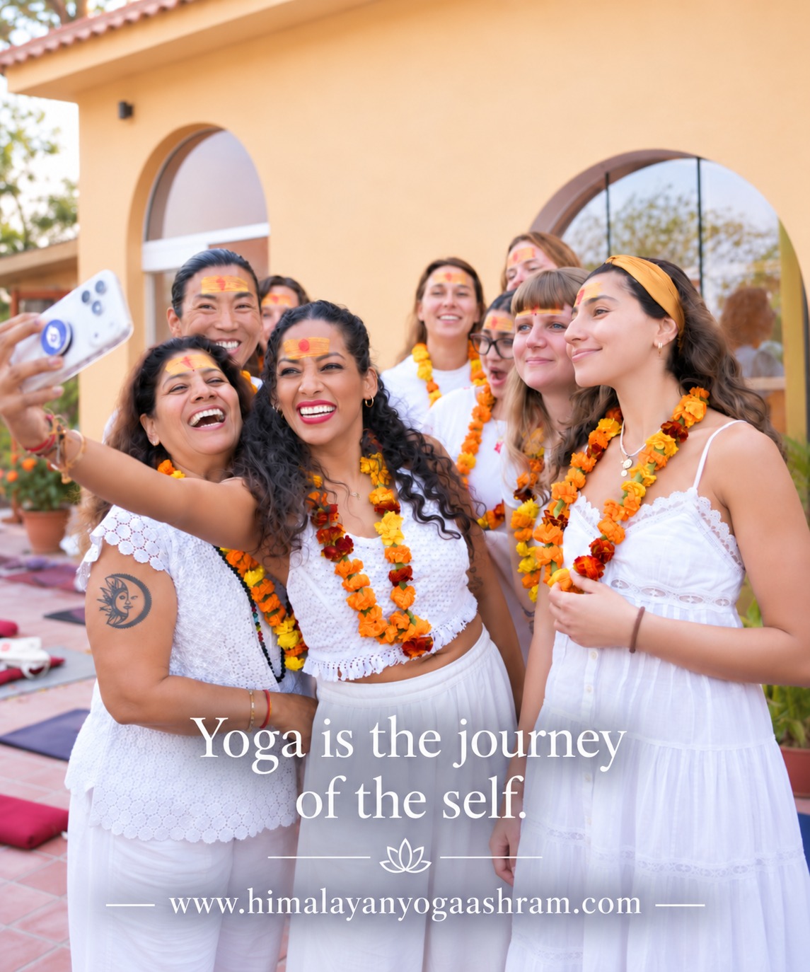 Yoga teacher training course offer at Himalayan Yoga Association in Rishikesh, India